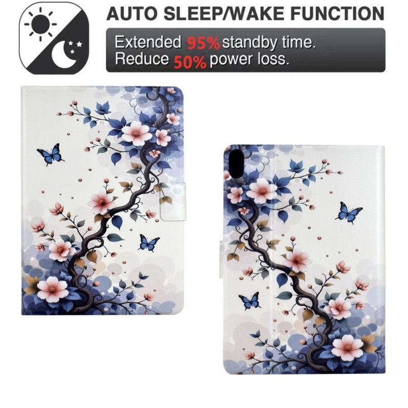 Θηκη Κινητου Samsung Galaxy Tab S11 Θήκες Κινητών Λουλούδια Και Πεταλούδες