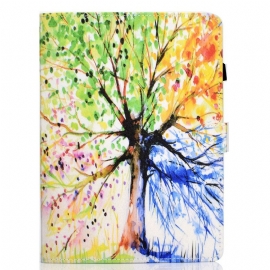 δερματινη θηκη iPad Air (2022) Δέντρο Ακουαρέλας
