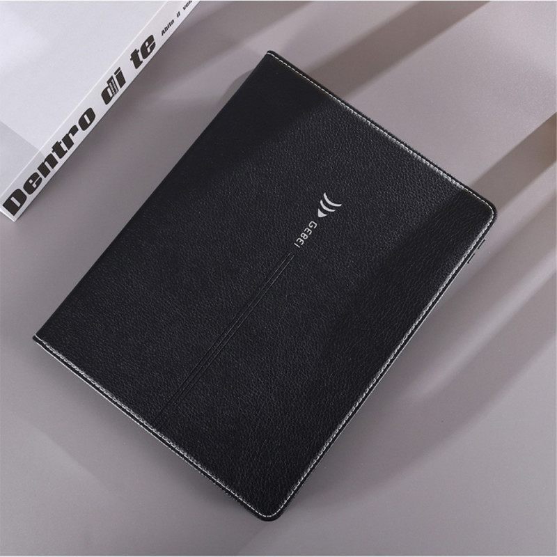 Θήκη Flip iPad Air (2022) Gebei Litchi Faux Leather