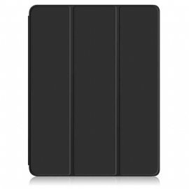 θηκη κινητου iPad Air (2022) Στήριγμα Γραφίδας Litchi Από Συνθετικό Δέρμα
