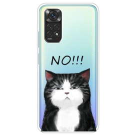 θηκη κινητου Xiaomi Redmi Note 11 Pro 4G / 5G Η Γάτα Που Λέει Όχι