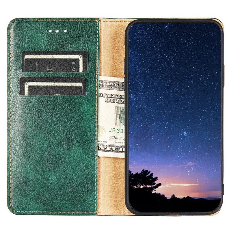 θηκη κινητου Xiaomi Redmi Note 11 Pro 4G / 5G Θήκη Flip Ραφή Από Συνθετικό Δέρμα