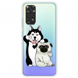 Θήκη Xiaomi Redmi Note 11 Pro 4G / 5G Αστεία Σκυλιά