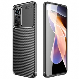 Θήκη Xiaomi Redmi Note 11 Pro 4G / 5G Εύκαμπτος Σωλήνας Από Ανθρακονήματα