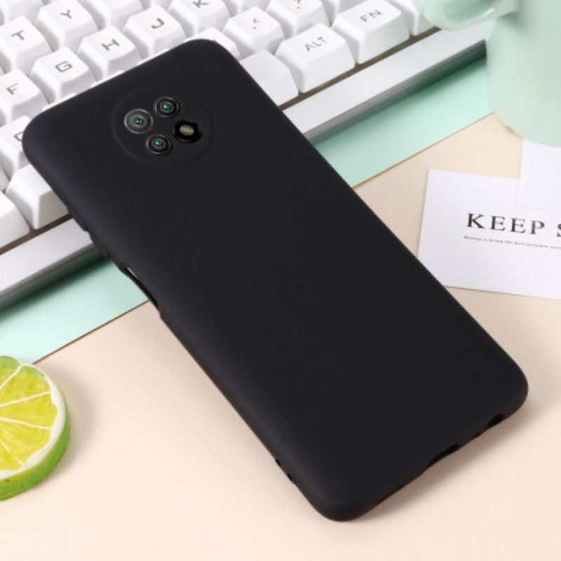 Θήκη Xiaomi Redmi Note 9 5G / 9T 5G Υγρή Σιλικόνη Και Κορδόνι