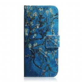 Κάλυμμα Xiaomi Redmi Note 9 Blossom Tree Blue Φόντο