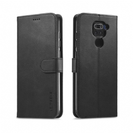 Κάλυμμα Xiaomi Redmi Note 9 Lc.imeeke Leather Effect