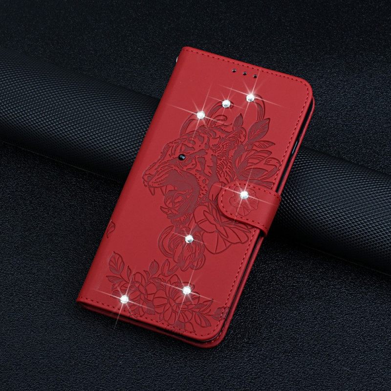 Κάλυμμα Google Pixel 6 Pro Baroque Tiger And Strass