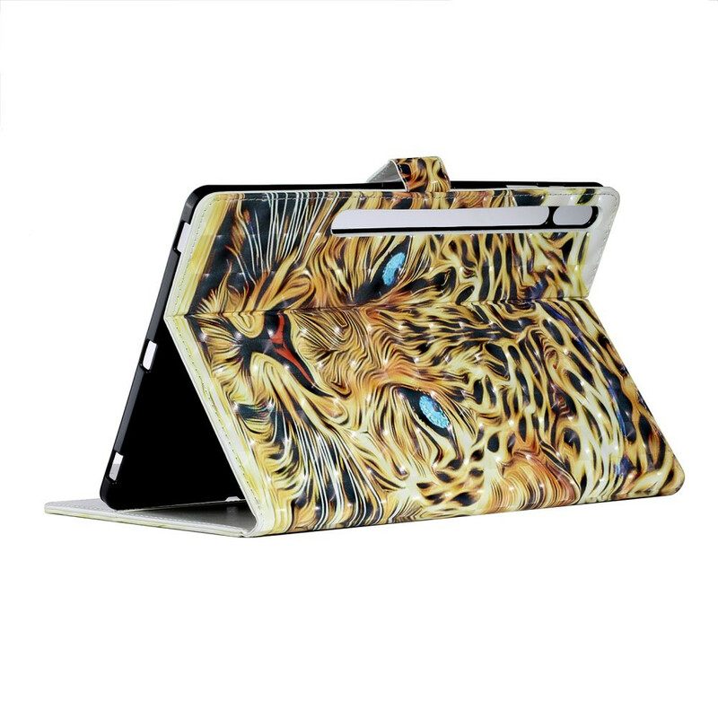 Κάλυμμα Samsung Galaxy Tab S7 Plus / Tab S8 Plus Tiger Art