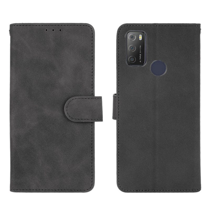 Θήκη Flip Alcatel 1S / 3L (2021) Άγγιγμα Δέρματος