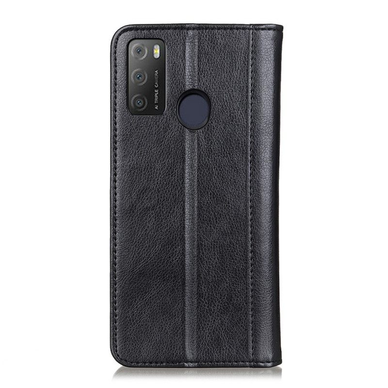 θηκη κινητου Alcatel 1S / 3L (2021) Θήκη Flip Elegance Split Leather Litchi