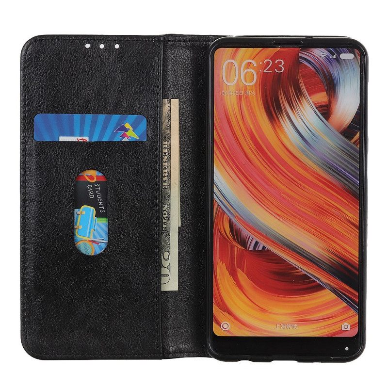 θηκη κινητου Alcatel 1S / 3L (2021) Θήκη Flip Elegance Split Leather Litchi