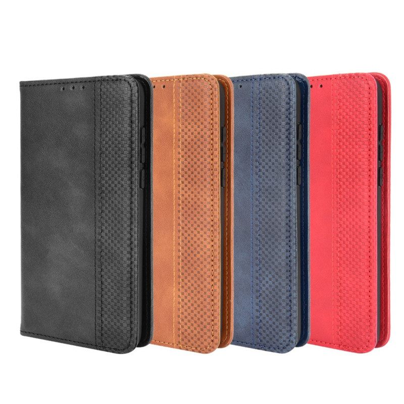 θηκη κινητου Alcatel 1S / 3L (2021) Θήκη Flip Στυλιζαρισμένο Vintage Δερμάτινο Εφέ