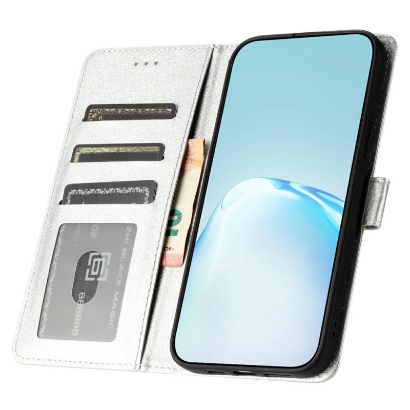 Δερματινη Θηκη Oneplus 13 Υφή Μεταξιού