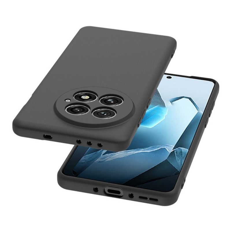 Κάλυμμα Oneplus 13 Προστατευτικό Οθόνης 2 Σε 1 Από Ματ Σιλικόνη Με Σκληρυμένο Γυαλί Σιλικόνης