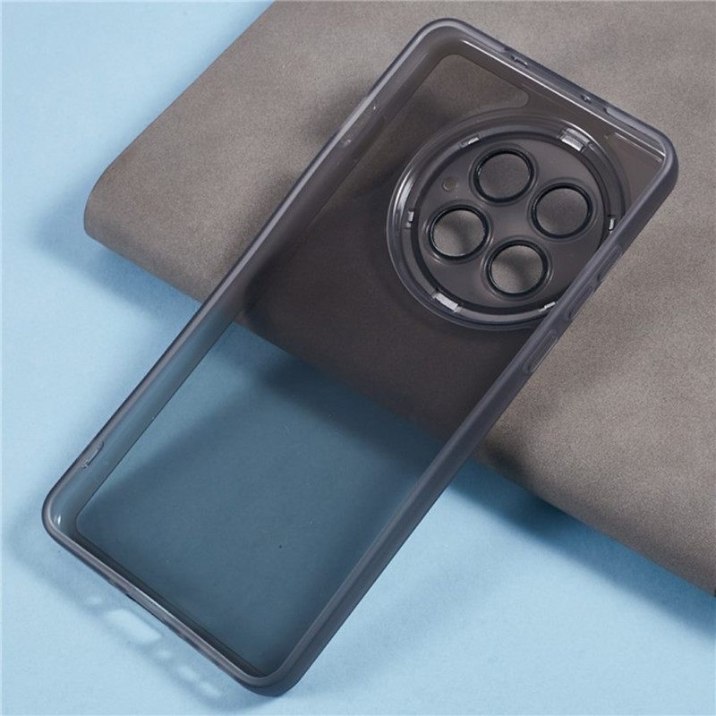 Κάλυμμα Oneplus 13 Προστατευτικό Οθόνης 2 Σε 1 Με Φιμέ Διάφανο Χρώμα Και Σκληρυμένο Γυαλί Σιλικόνης