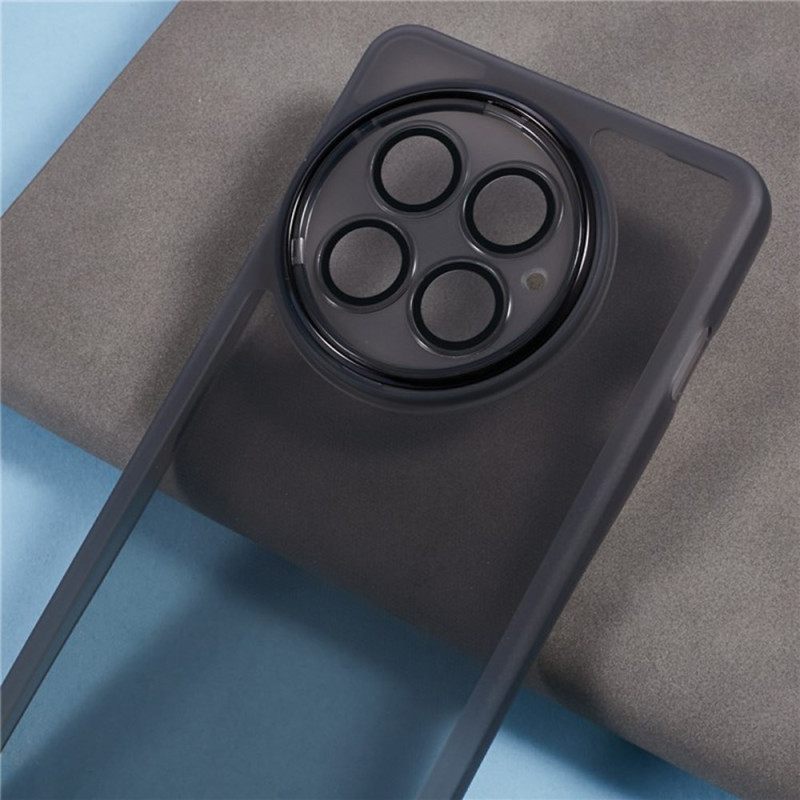 Κάλυμμα Oneplus 13 Προστατευτικό Οθόνης 2 Σε 1 Με Φιμέ Διάφανο Χρώμα Και Σκληρυμένο Γυαλί Σιλικόνης