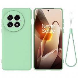 Κάλυμμα Oneplus 13 Υγρή Σιλικόνη Με Λουράκι