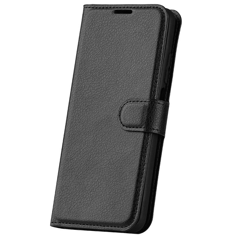 Θηκη Κινητου Oneplus 13 Κλασικό Τεχνικό Δέρμα Lychee