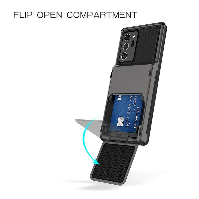 Θήκη Samsung Galaxy Note 20 Ultra Κάτοχος Κάρτας Παγίδευσης Και Βάση