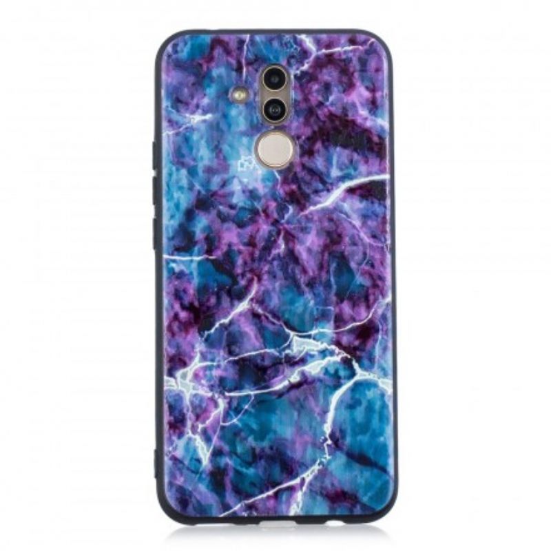 Θήκη Huawei Mate 20 Lite Μωβ Μάρμαρο