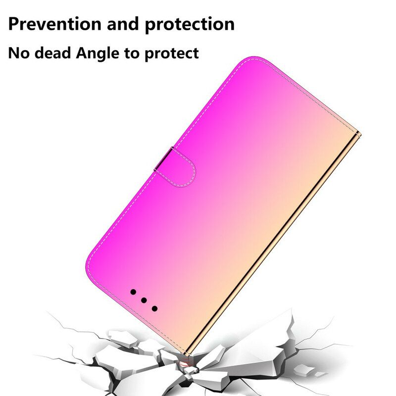 Κάλυμμα Huawei P40 Κάλυμμα Καθρέφτη Από Συνθετικό Δέρμα