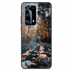 Θήκη Huawei P40 Tempered Glass Route Du Bonheur