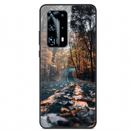 Θήκη Huawei P40 Tempered Glass Route Du Bonheur