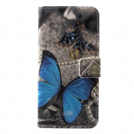 Κάλυμμα Huawei P20 Lite Μπλε Πεταλούδα