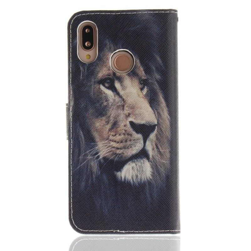 Κάλυμμα Huawei P20 Lite Ονειρεμένο Λιοντάρι