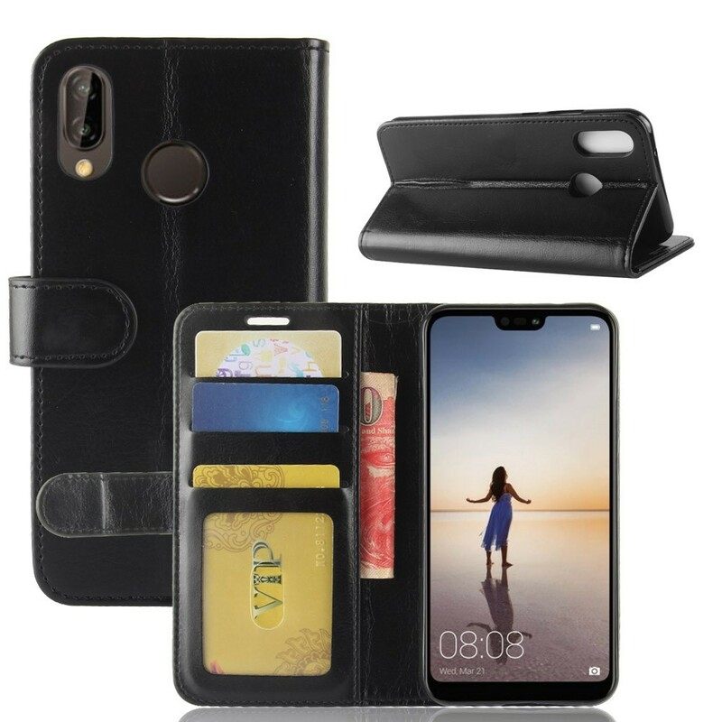 Κάλυμμα Huawei P20 Lite Ultra Faux Leather