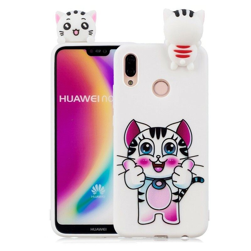 Θήκη Huawei P20 Lite 3d Η Γάτα Μου