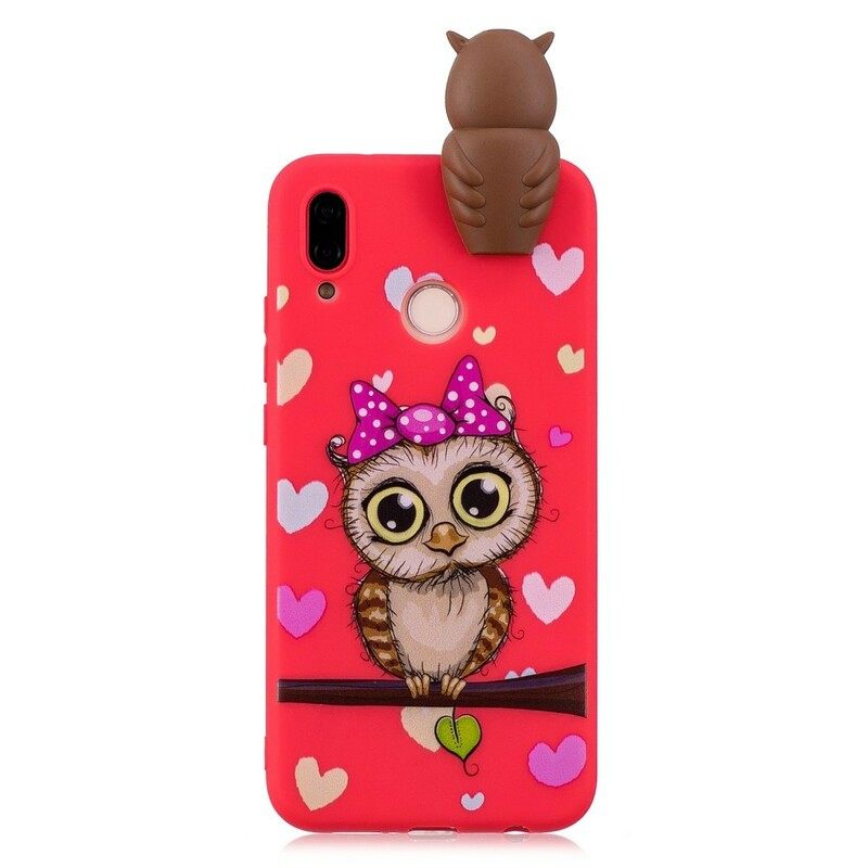 Θήκη Huawei P20 Lite 3d Miss Owl