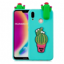 Θήκη Huawei P20 Lite Τρισδιάστατη Τρέλα Κάκτων