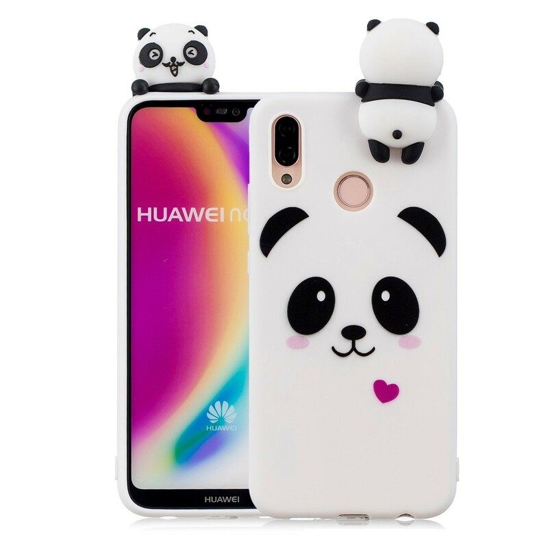 θηκη κινητου Huawei P20 Lite Panda 3d Fun