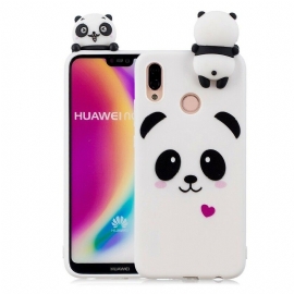 θηκη κινητου Huawei P20 Lite Panda 3d Fun