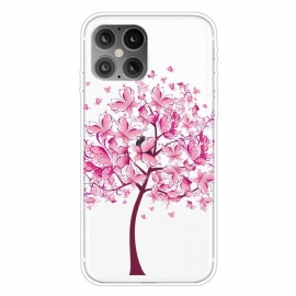 Θήκη iPhone 12 Pro Max Pink Tree Top