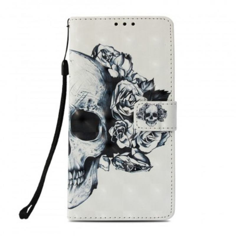 Κάλυμμα Sony Xperia XZ3 Floral Skull