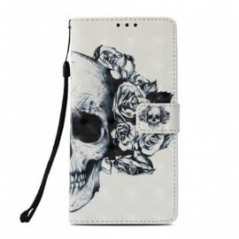 Κάλυμμα Sony Xperia XZ3 Floral Skull