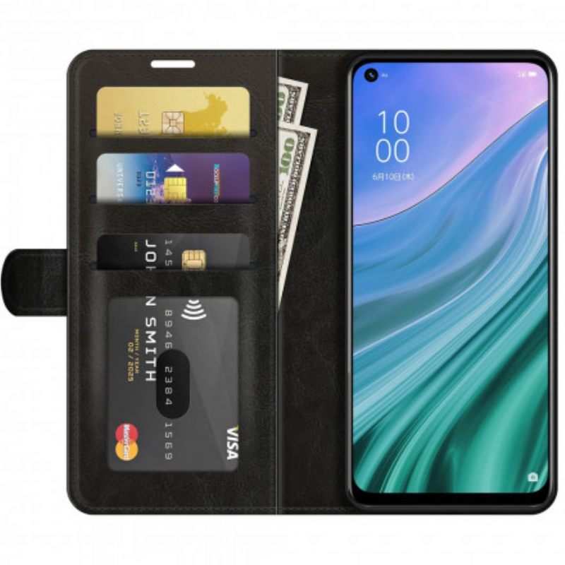 Κάλυμμα Oppo A54 5G / A74 5G Ultra Faux Leather
