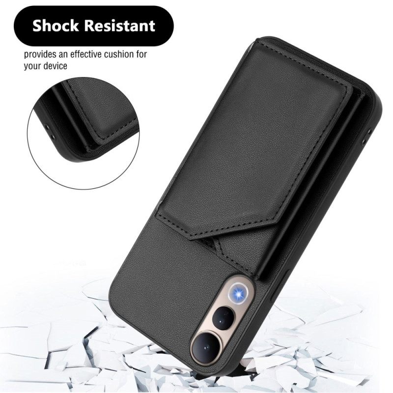 Δερματινη Θηκη Vivo V50 Lite 5g Θήκη Καρτών Και Κορδόνι