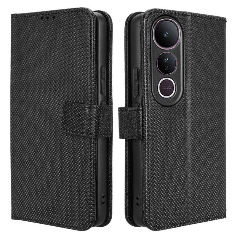 Δερματινη Θηκη Vivo V50 Lite 5g Υφή Διαμαντιών (diamond Texture)