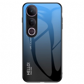 Κάλυμμα Vivo V50 Lite 5g Σκληρυμένο Γυαλί Hello