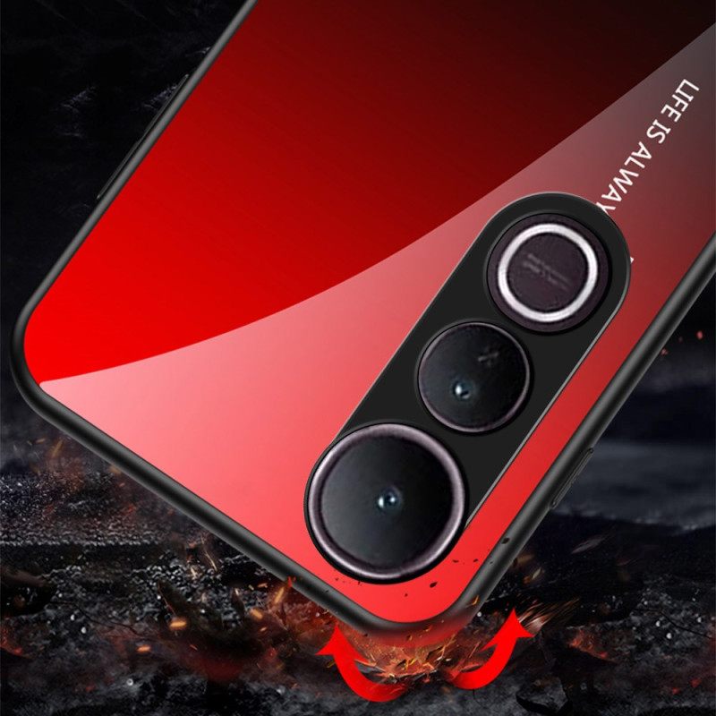 Κάλυμμα Vivo V50 Lite 5g Σκληρυμένο Γυαλί Hello