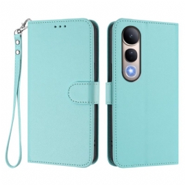 Θηκη Κινητου Vivo V50 Lite 5g Θήκες Κινητών Απλό Τεχνητό Δέρμα Με Κορδόνι