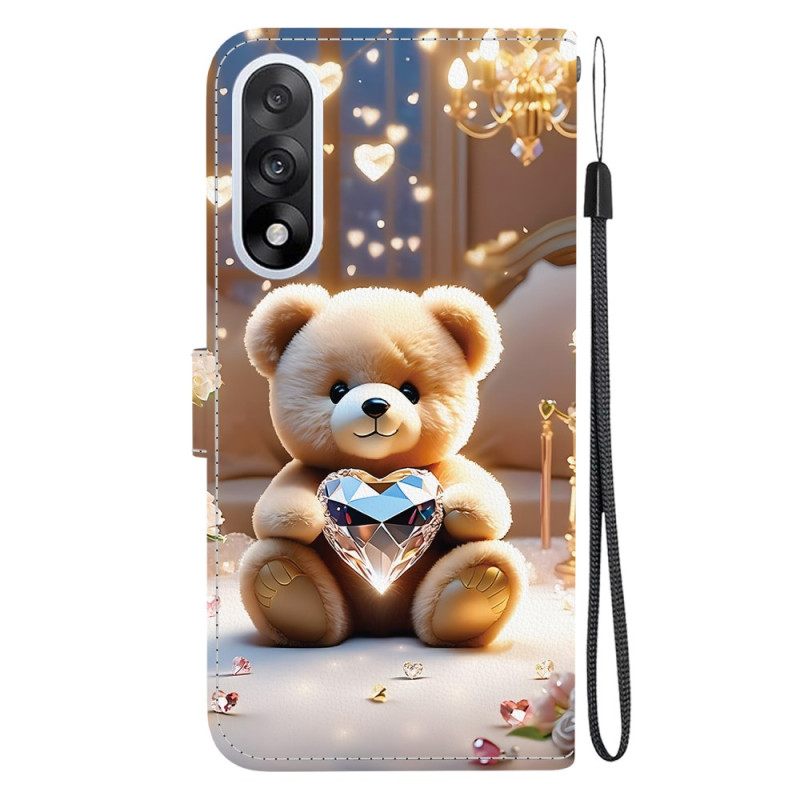 Δερματινη Θηκη Oneplus Nord 5 Αγάπη Για Αρκουδάκι