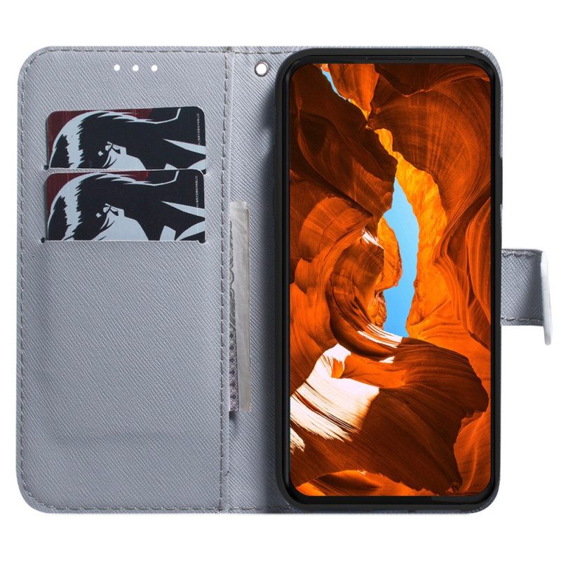 Δερματινη Θηκη Oneplus Nord 5 Ανθισμένα Κλαδιά