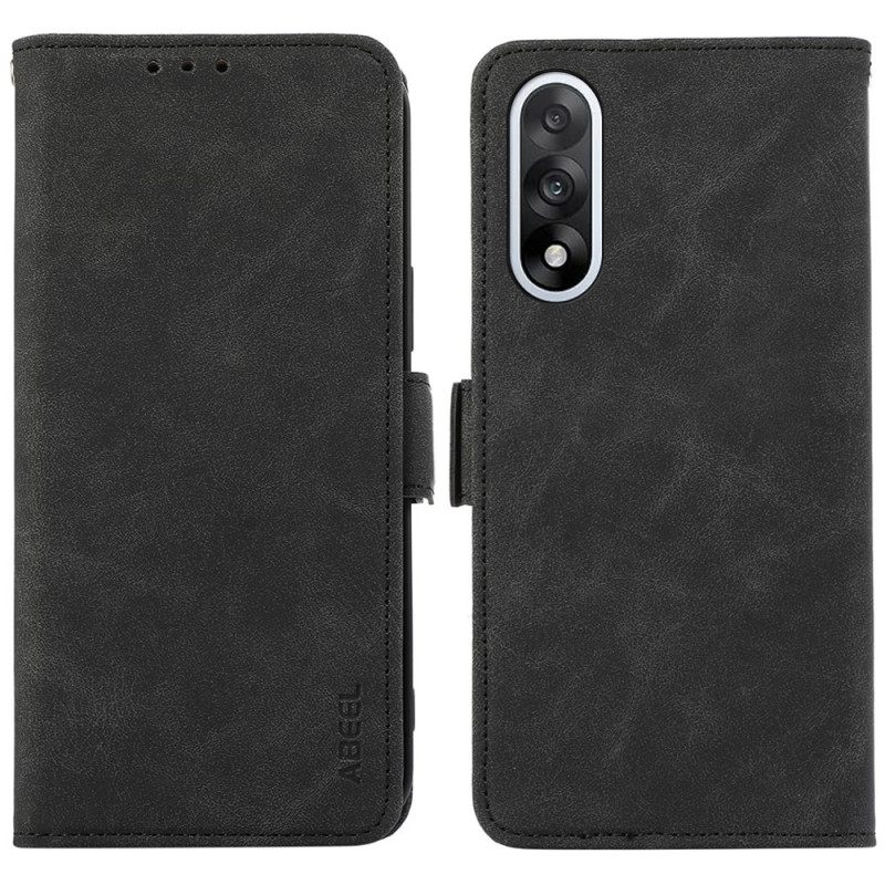 Δερματινη Θηκη Oneplus Nord 5 Vintage Abeel Σιλικόνης