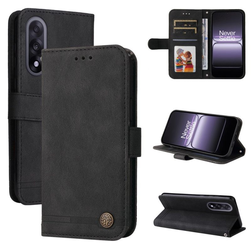 Δερματινη Θηκη Oneplus Nord 5 Vintage Σουέτ Εφέ