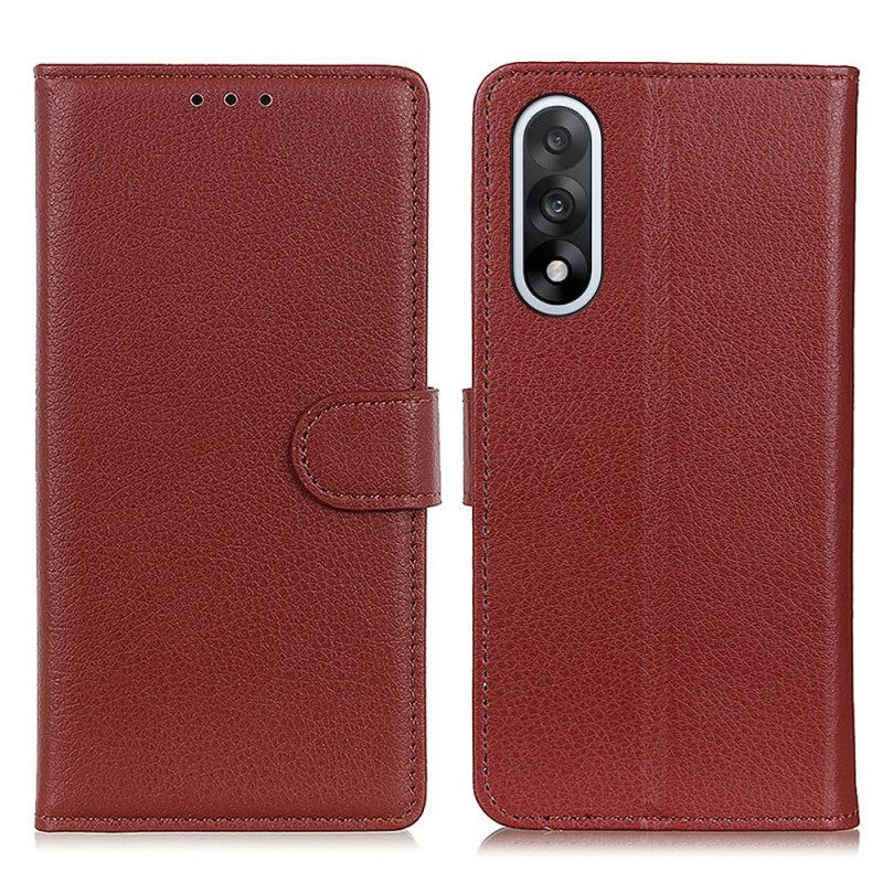 Θηκη Κινητου Oneplus Nord 5 Παραδοσιακό Τεχνητό Δέρμα